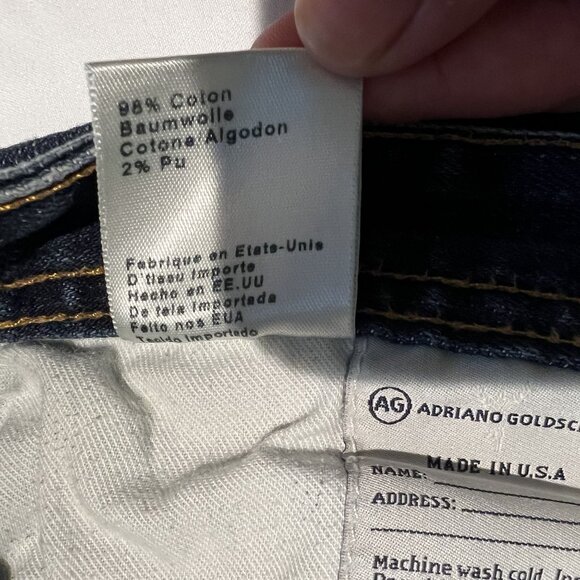 Adriano Goldschmied The Protege Mens Straight Leg Jeans 34 x 34 - Picture 9 of 12